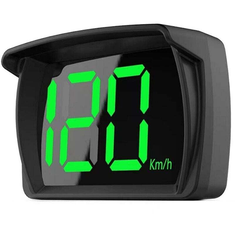 KZQ - Digital Auto hud gps Head Up Tachometer Kmh Anzeige Kompass Überdrehzahl Alarm
