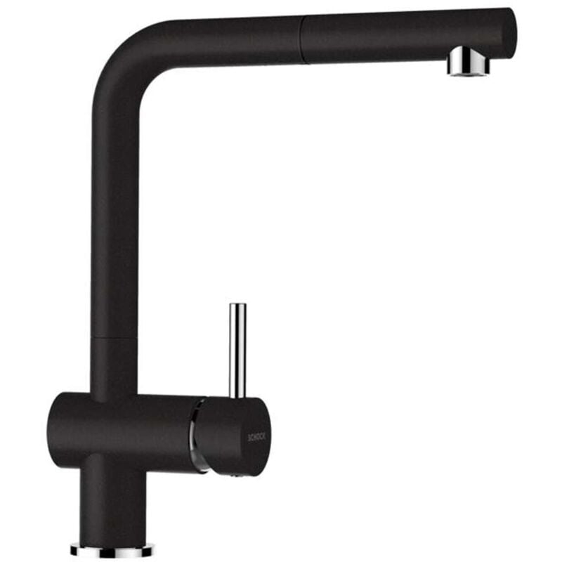 Schock - Epos - Spültischarmatur mit ausziehbarem Auslauf, Nero 540120GNE