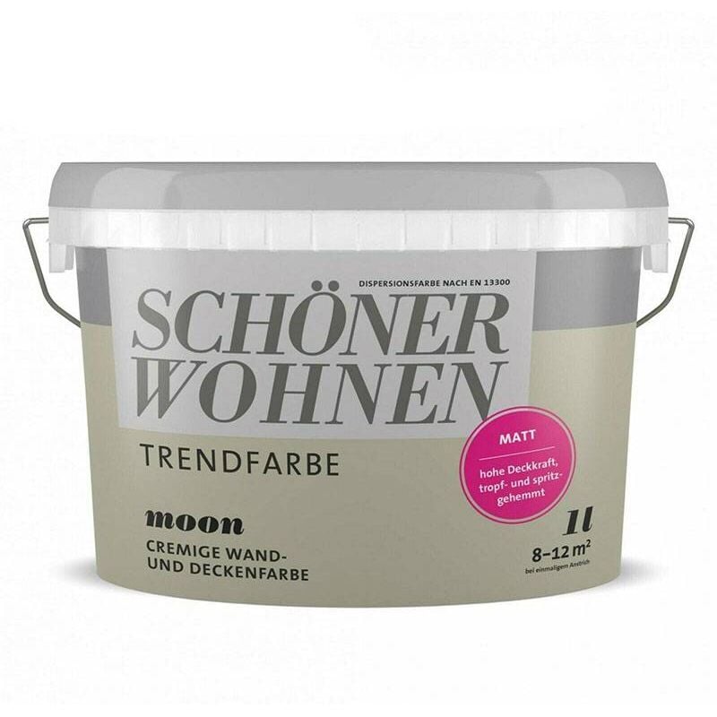 SW Trend Wandfarbe matt 1,0L Moon 7503