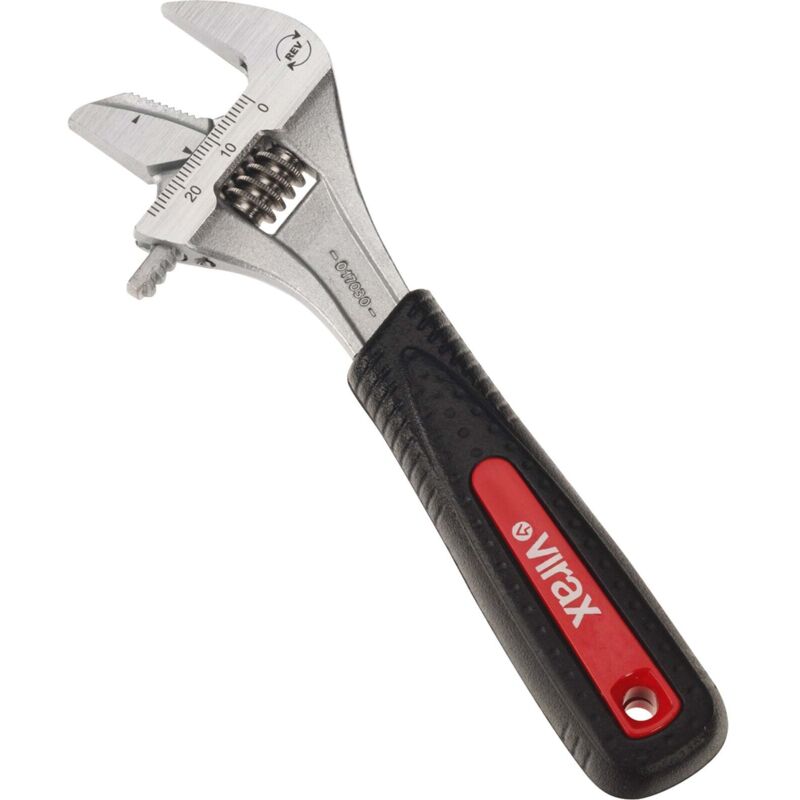 Schraubenschlüssel 162mm mit umkehrbaren Backen - Virax