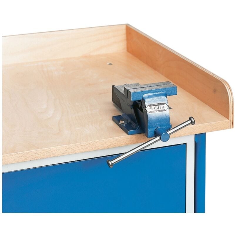 Schraubstock Backenbreite 100 mm, für Werkstattwagen - Fetra