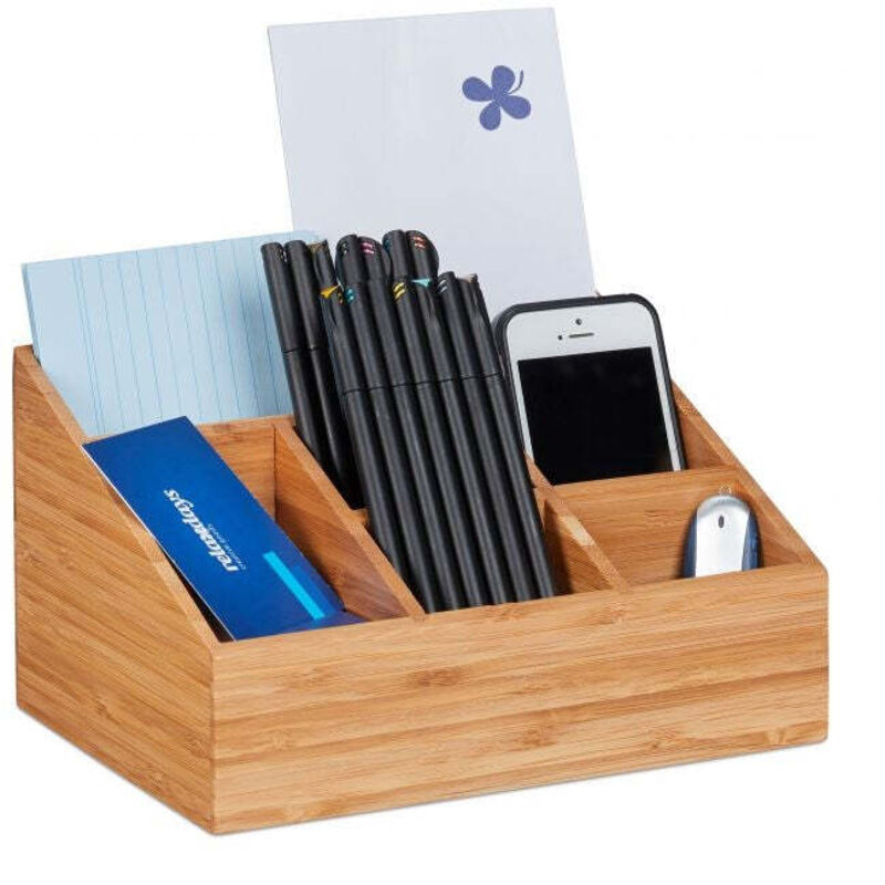 Northix - Schreibtisch organizer mit 6 fachern 8