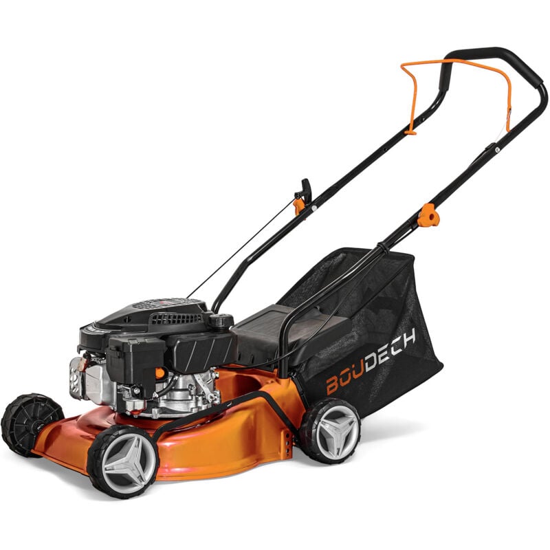 Schubm�her mit Benzinmotor 132cc 1,9HP OHV 4 Takte Schnittbreite 400mm