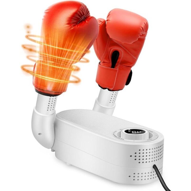 Schuhtrockner mit intelligentem Timer und faltbarem Design für Boxhandschuhe - Schnelltrocknender elektrischer Schuhtrockner (EU-Stecker).