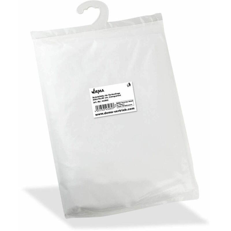 Dema - Schutzhülle Abdeckplane Schutzplane für Gartenliege 200x75x45 cm