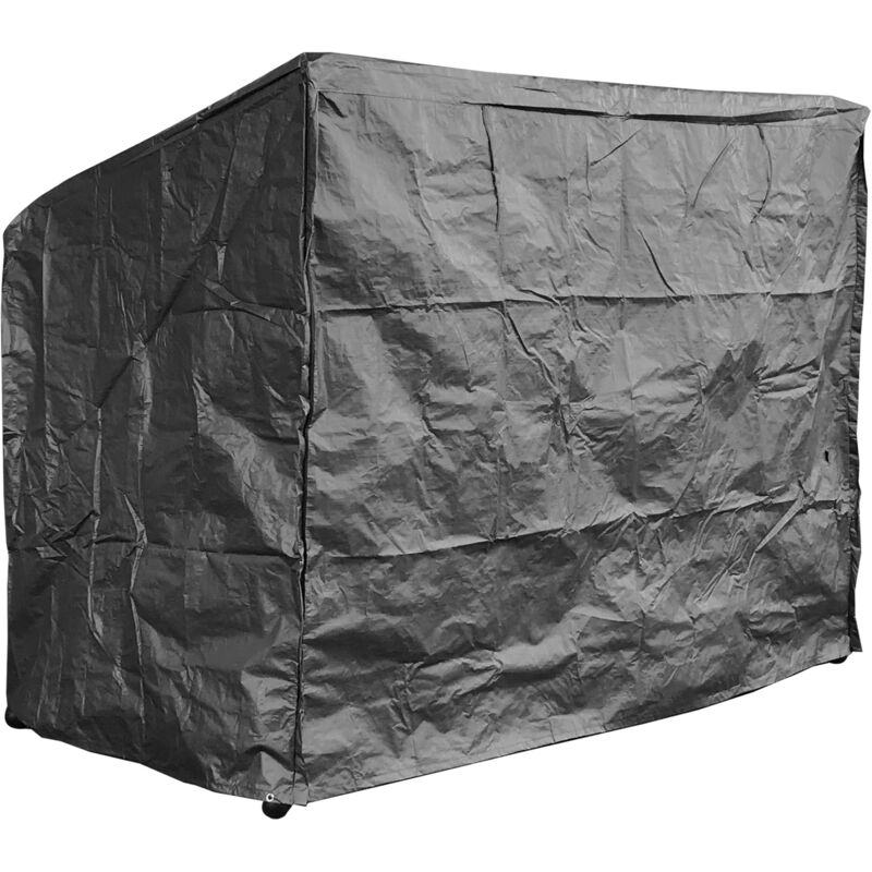 Quick-star - Schutzhülle für Hollywoodschaukel Triumph 3 Sitzer 219x121x178cm pe Grau