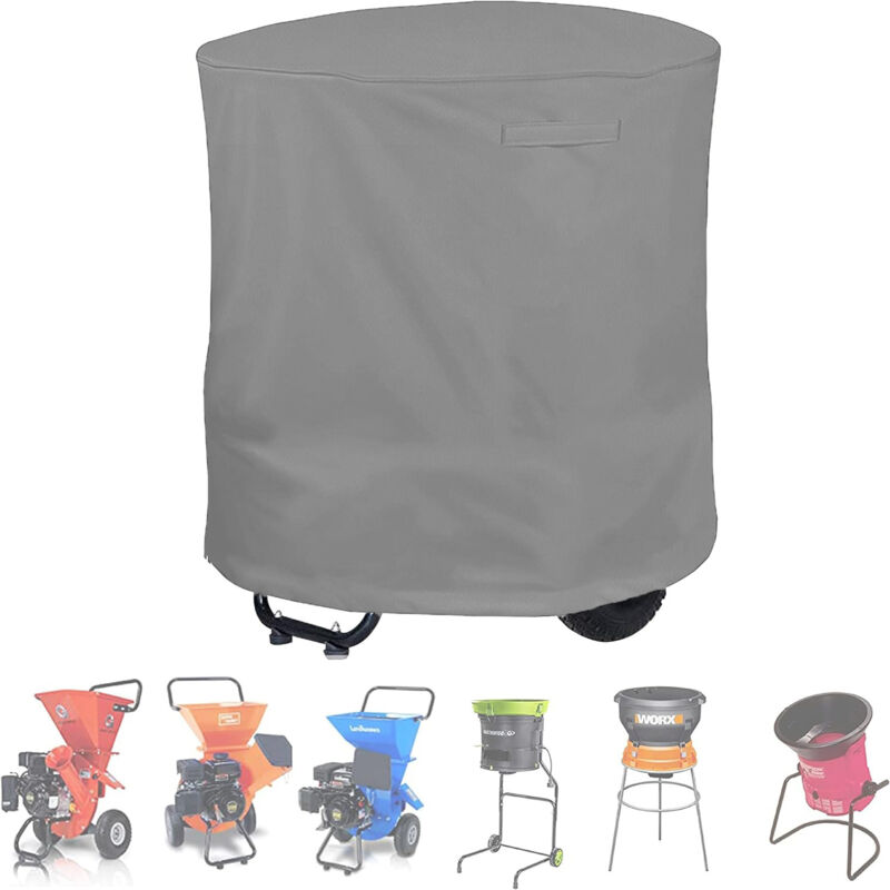 Schutzhülle für Holzspalter - 85 x 110 cm - Wasserdicht - Staubschutz - Für Holzspalter - Grau