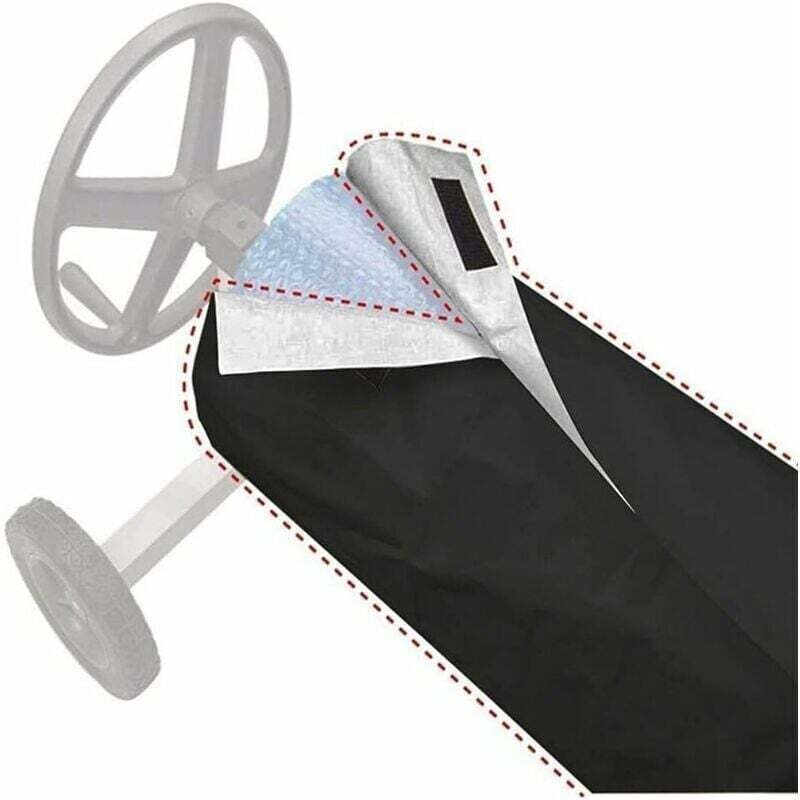 Schutzrollo für Solarpools Schutz für Ihre Anlage 490 x 96 cm, strapazierfähig Für Besitzer von Solarpools