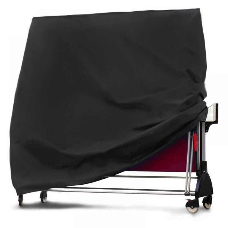 Schwarz 165 x 70 x 185 cm Tische Tischtennisplatte wasserdichte Abdeckung Tischtennisplatte Abdeckung