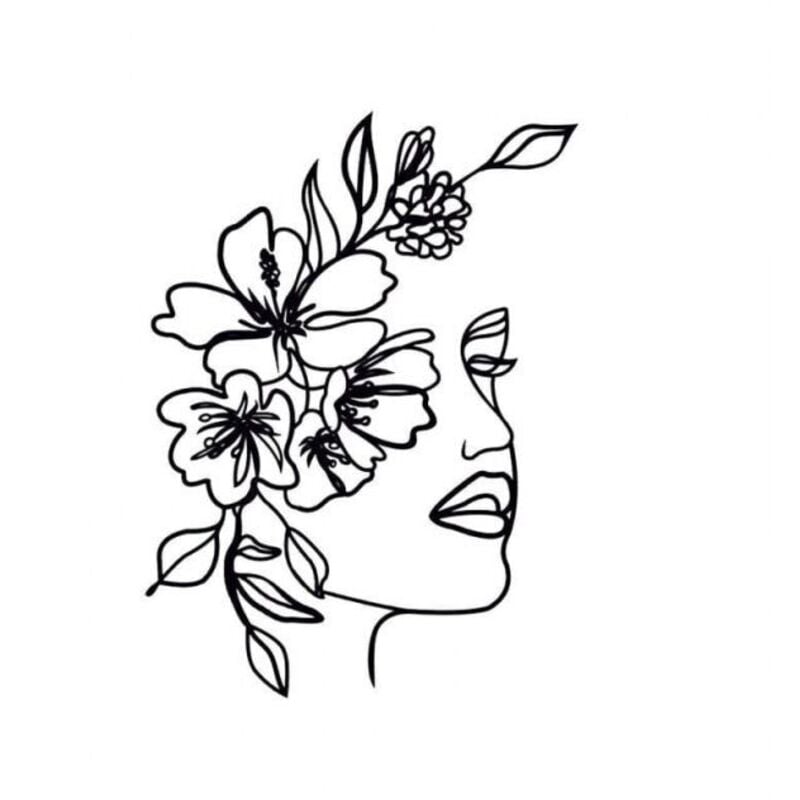 Schwarz 30x40,4cm Abstrakte Kunst Silhouette Dekoration-Malerei Home Art Silhouette-Dekoration Metall Schmiedeeisen Ymyny