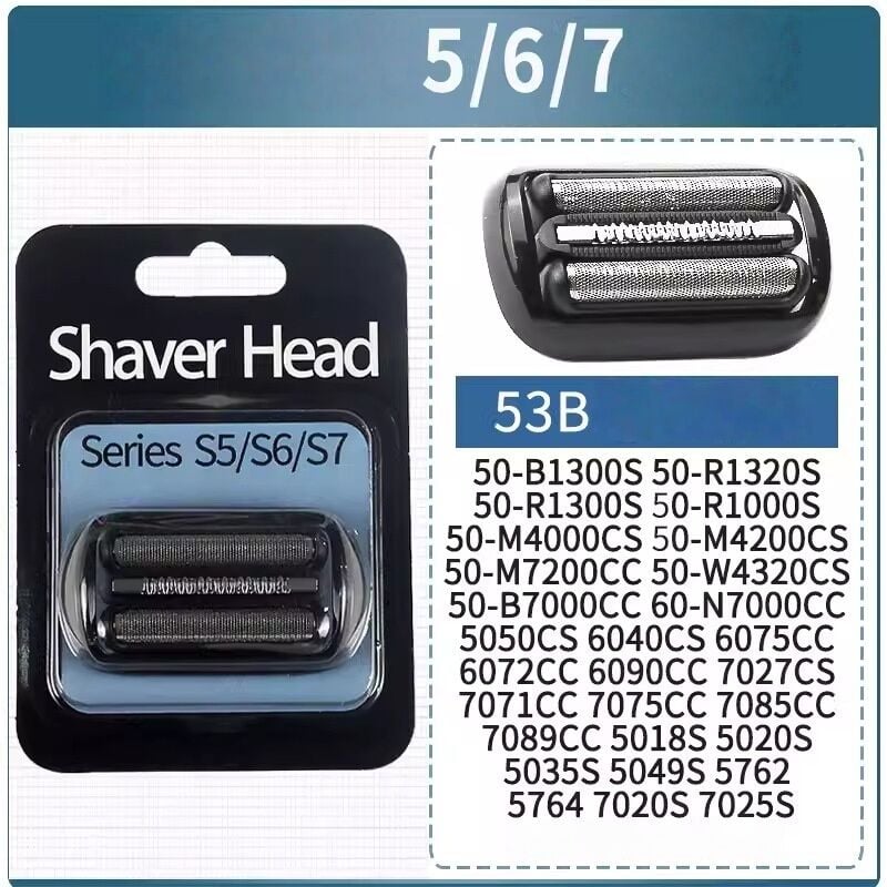 Schwarze Kassette 53B für Epilierer der Serien 5 und 6 - Rasierer