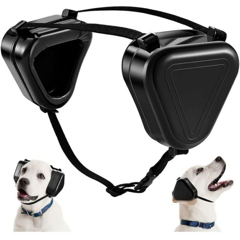 Schwarze Kopfhörer mit Geräuschunterdrückung für Hunde Ymyny Kopfhörer mit Geräuschunterdrückung für Hunde