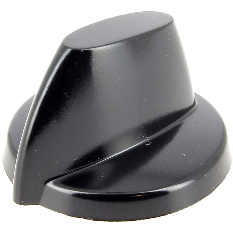 Schwarzer Knopf 3h, c00312690 für Kochfeld Whirlpool