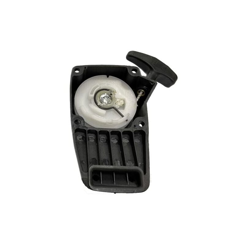 Schwarzer Seilzugstarter, kompatibel mit Makita BHX2500 EC025, Subaru Robin EH025 und Makita BHX2500CA, Ersatzteile--