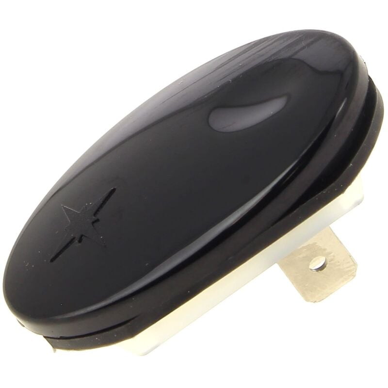 Whirlpool - Schwarzer Zündknopf für Kochfeld