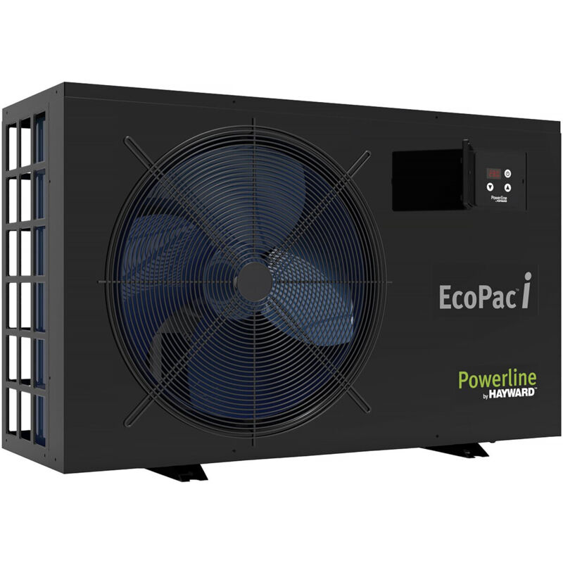 Schwimmbad-Wärmepumpe 12kw - Inverter - 'Ecopac by Hayward' - Schwarz