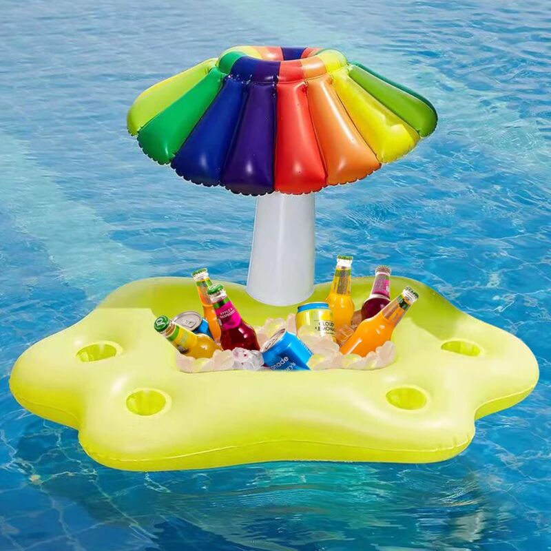 Bar Flottant Pour Piscine,Bouee Piscine Adulte,Bar Gonflable Piscine,Bouée Bar,95x55x65cm