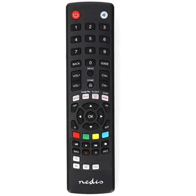 Universelle fernbedienung vor programmiert 1 gerat amazon prime disney button google play button netflix schaltflache youtube schaltflache infrarot