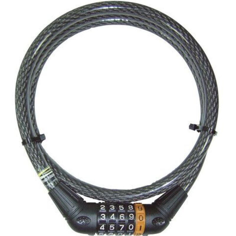Z 69 Kabelschloss Grau Zahlenschloss - Security Plus