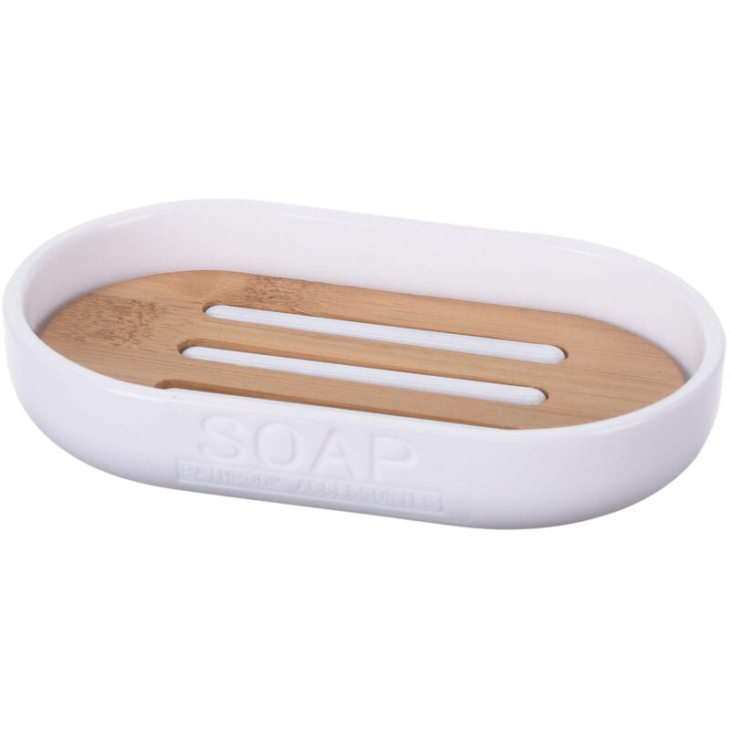 Koopman International B.v. - Bamboo soap dish stylish and practical for your bathroom