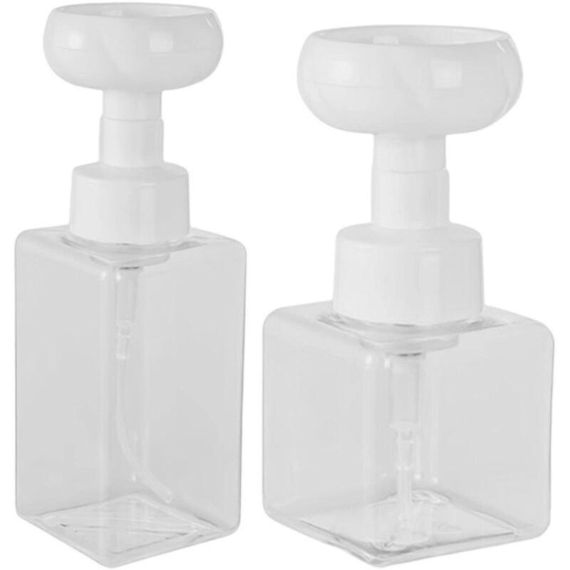 Seifenspender mit 2 Blüten, leere 250-ml-/450-ml-Schaumflasche, leere Behälter