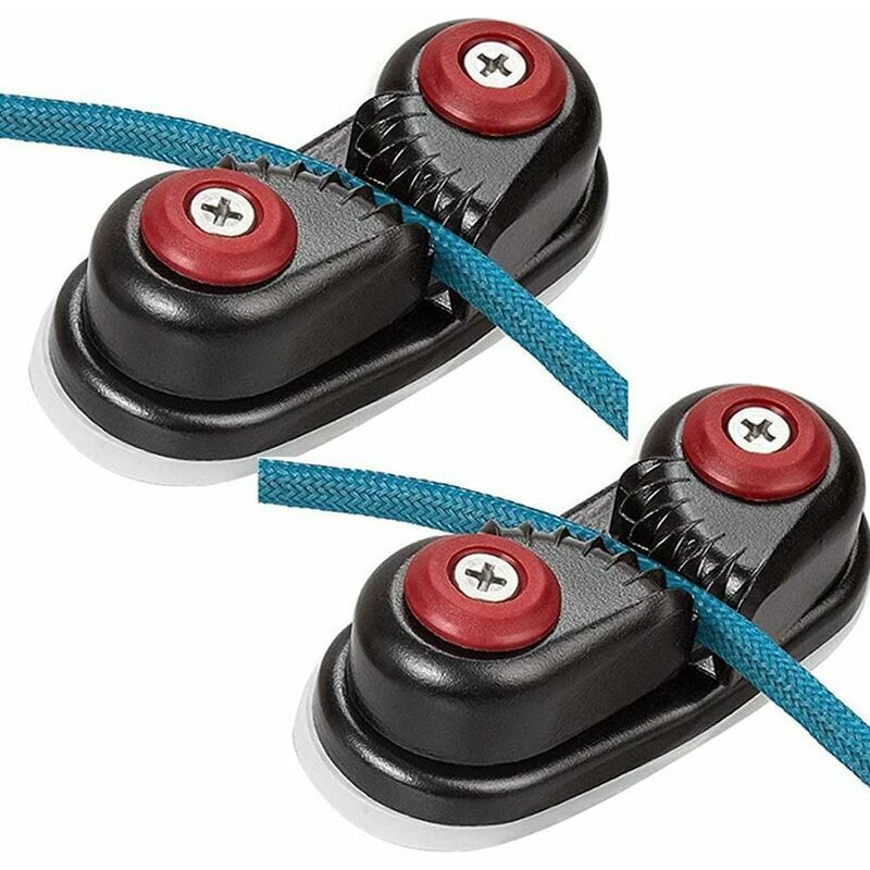 Seilklampe, Nockenklampe, Aluminium-Nockenklampen für Boote, Marine, Segelboot, Kajak, 15 mm