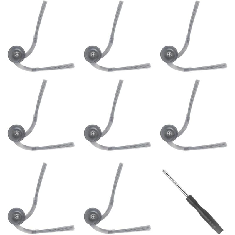 Seitenbürsten Ersatzteile für Roborock Qrevo Curve/Qrevo Curv/Qrevo Edge, für Roborock Saros 10 / Saros 10R, für Roborock Qrevo Curv S5X / Qrevo Edge
