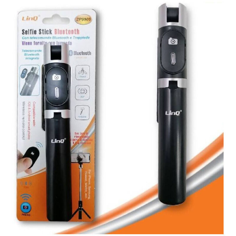 Trade Shop - selfie-ständer jack selbstauslöser ausziehbarer stick bluetooth-stick ZP9905 -