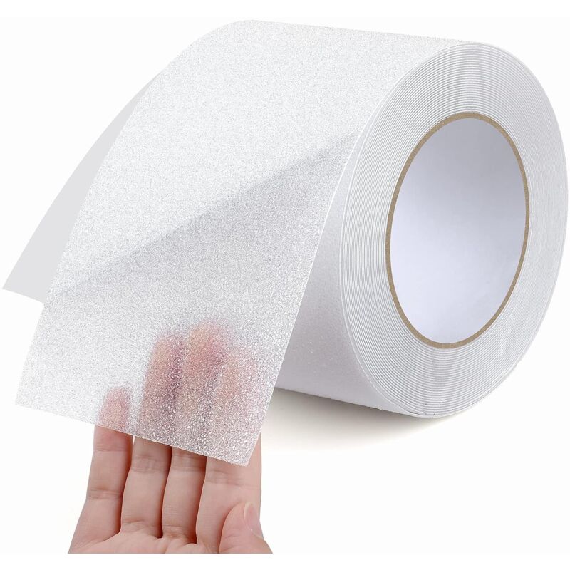 Ersandy - Selbstklebendes Anti-Rutsch-Klebeband, 10 cm x 10 m, Anti-Rutsch-Sicherheitsband, rutschfestes Traktionsband, verhindert das