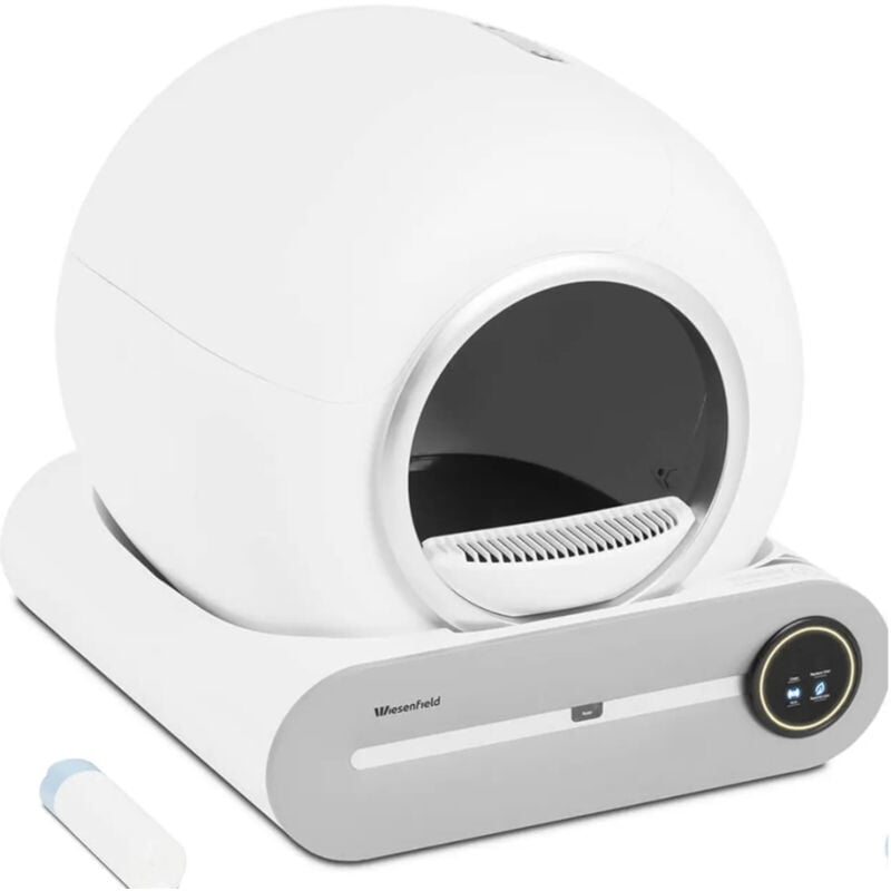 Wiesenfield - Selbstreinigendes Katzenklo App-Steuerung 65 l automatische Katzentoilette