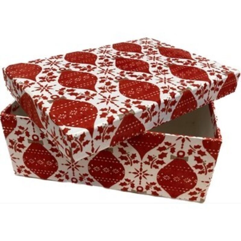 Selgros111 Weihnachtsgeschenkbox 31,5 x 22,5 x 12 cm
