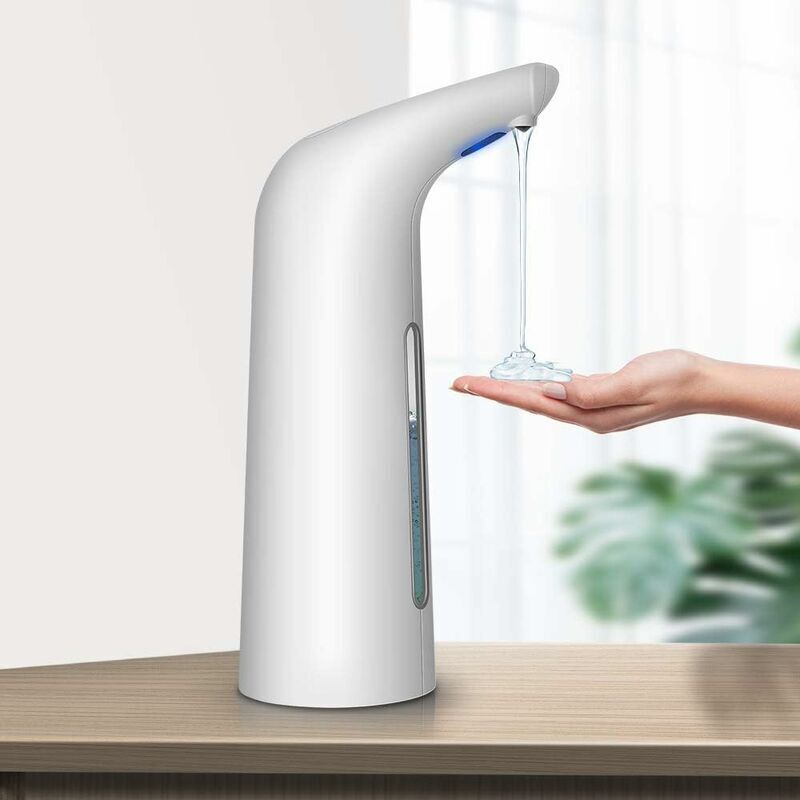 Sensor-Seifenspender, berührungsloser Infrarot-Sensor-Seifenspender 400 ml, automatischer Seifenspender mit Bewegungssensor IP67, tiefes