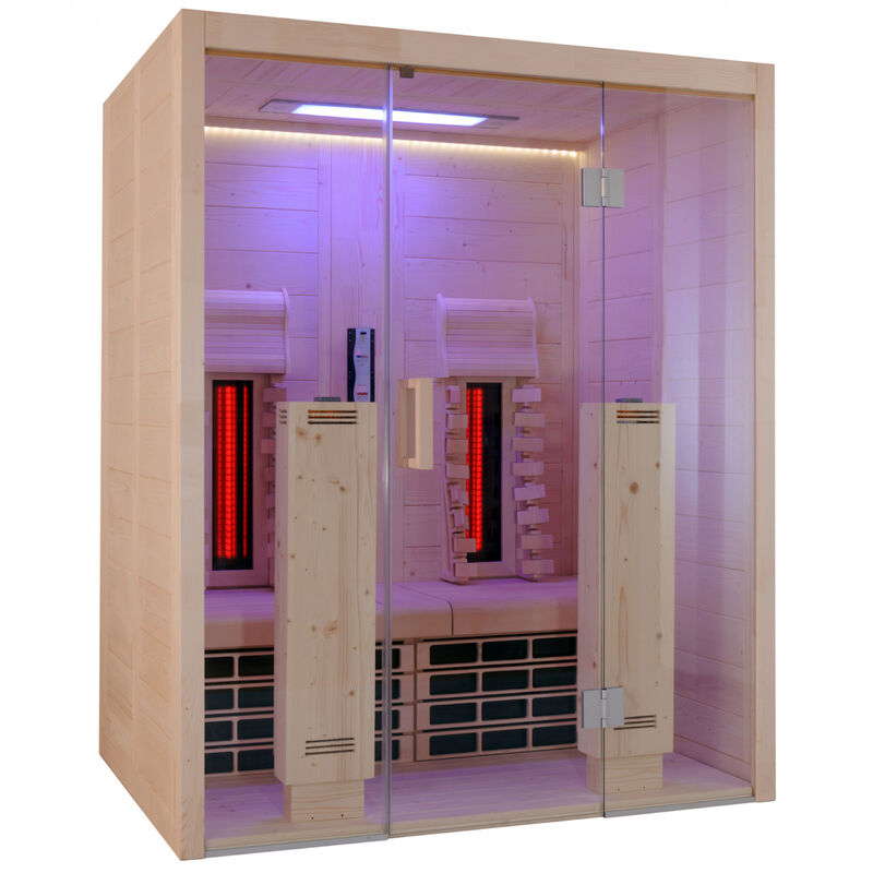 Sentiotec - Harvia VitaMy 164 Basic Infrarotkabine Infrarotsauna mit Vollspektrumstrahler