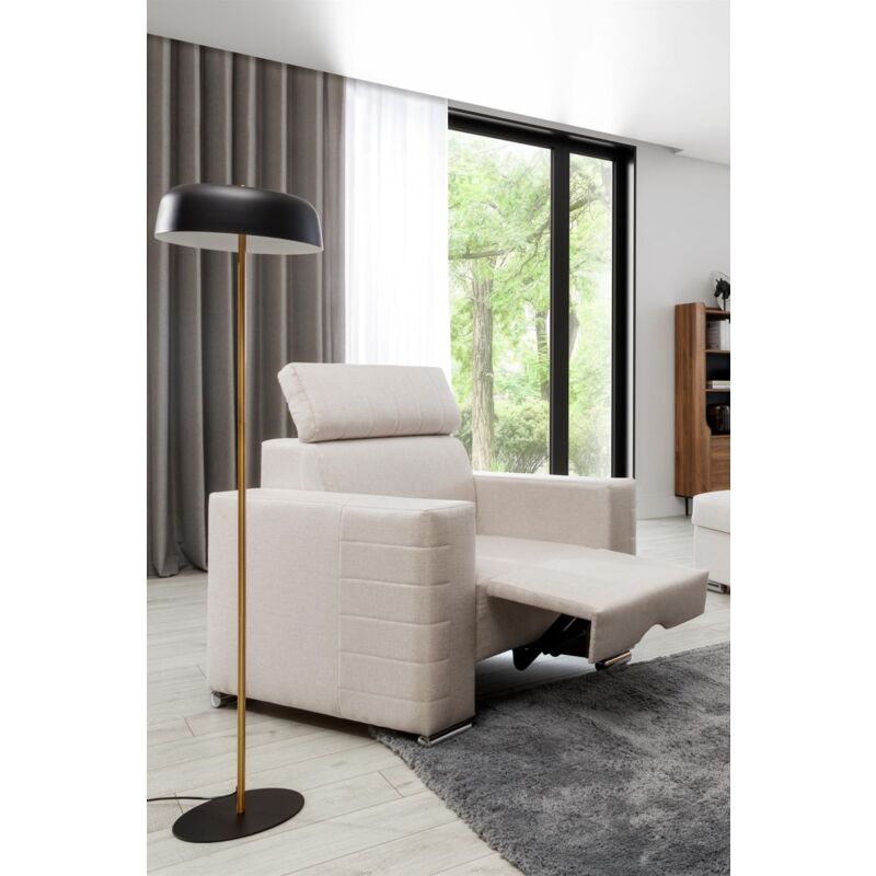 Sessel Fernsehsessel canton in Stoff Liverpool Pearl