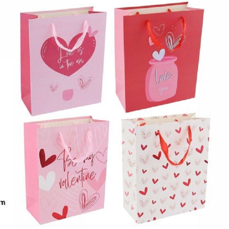 Trade Shop Traesio - Trade Shop - borsa sacchetti san valentino 26X32X12CM 69876 varies fantasie -