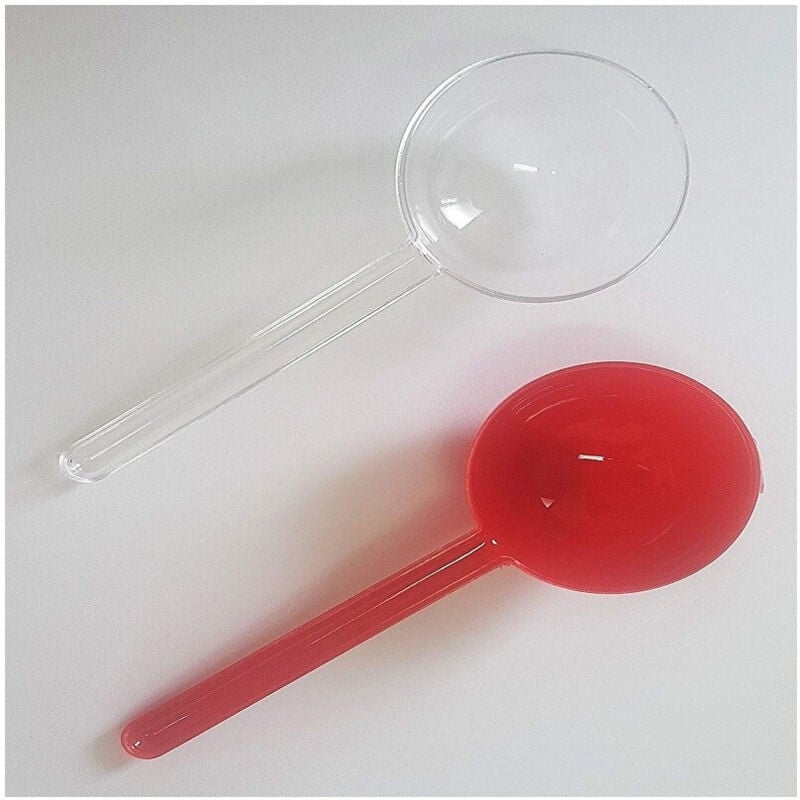 Trade Shop Traesio - Trade Shop - Set mit 6 Kunststoff-Schaufelspendern für Süßigkeiten, Konfetti, süße Buffets, Hochzeiten 003 -