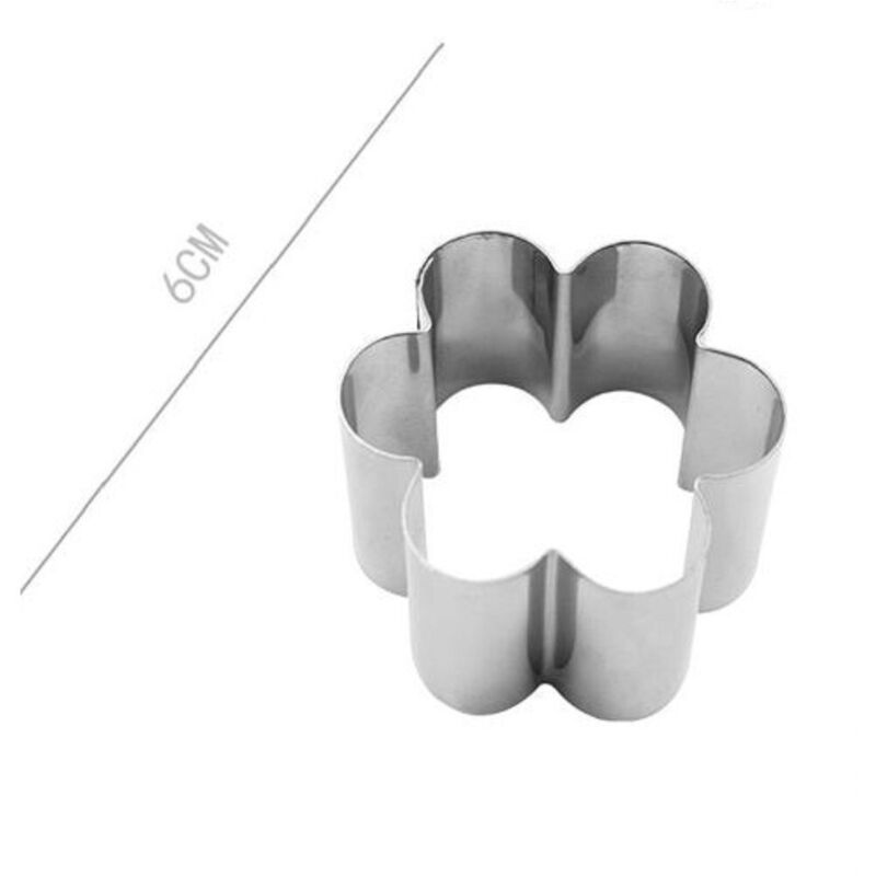 Trade Shop Traesio - Trade Shop - set 6 pz forme für polci biscotti fiore stampini decoration torte 6 cm 98927 -