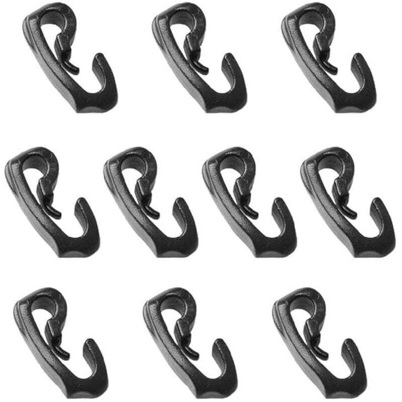 Set mit 10 Klemmen für Planen, Markisen, Fallen, Zelte, Campingausrüstung, Zelthaken, Zelthaken, Zelthaken, Zelthaken, Zelthaken, Aufhängehaken für