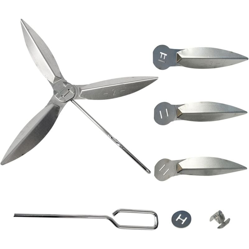 Set mit 2 One-Touch-Reinigungssystemen 57 cm, kompatibel mit Weber-Grillteilen, 7444 Weber-Kugelgrills