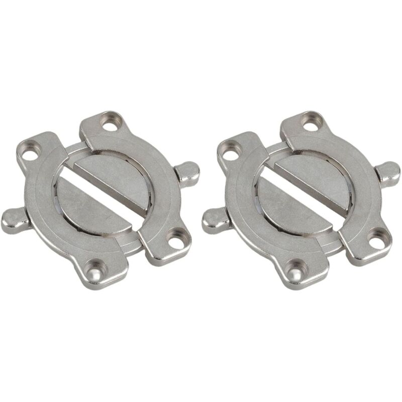 Set mit 2 praktischen Verbindungsschienen für Arbeitsplatten – Tragbares Zubehör für Esstische und Bürobedarf