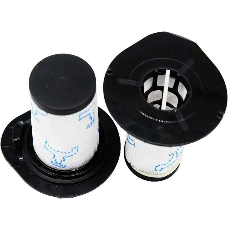 Set mit 2 Schaumstofffiltern für Rowenta Air Force All in One 460 RH92 und Air Force 560 Flex RH94 Staubsauger (Alternative zu ZR009002),