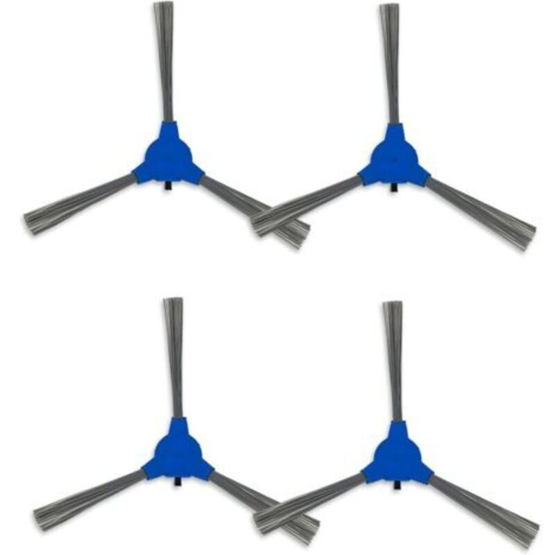 Set mit 4 kompatiblen Seitenbürsten als Ersatz für die Eufy RoboVac 11S MAX 15C MAX 30C MAX G30 Staubsauger