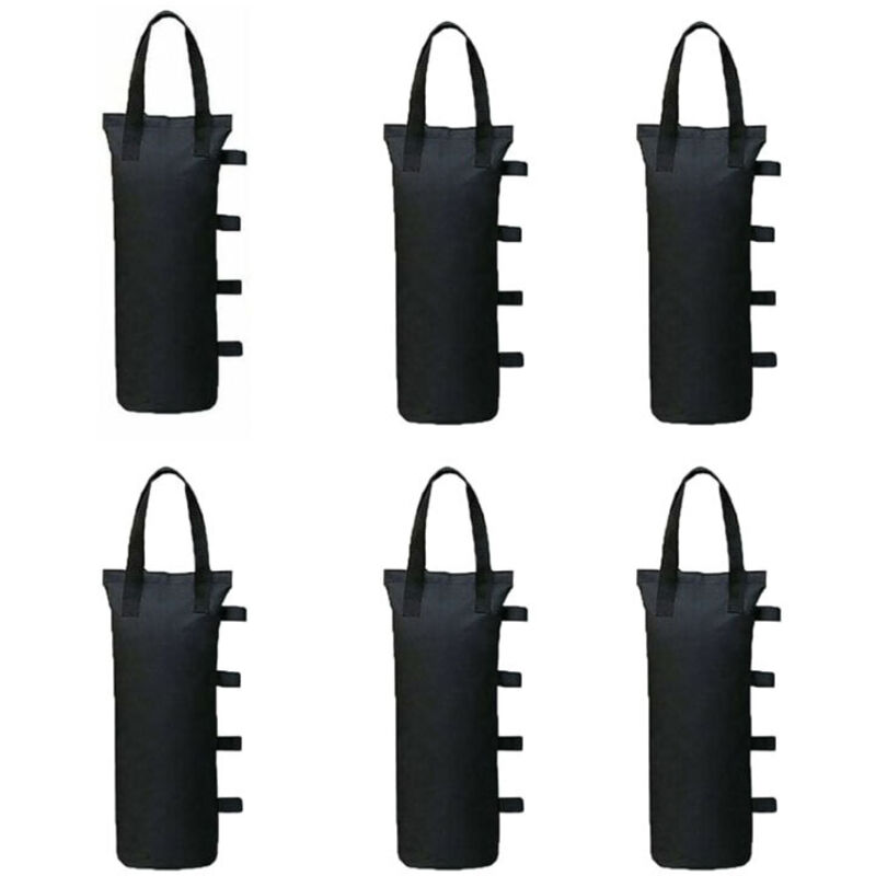Set mit 6 Pavillongewichten für Pavillon und Pavillon, Sandgewichtstasche für Beine, Sonnenschutzzelte, Sonnenschirm, Dolaso