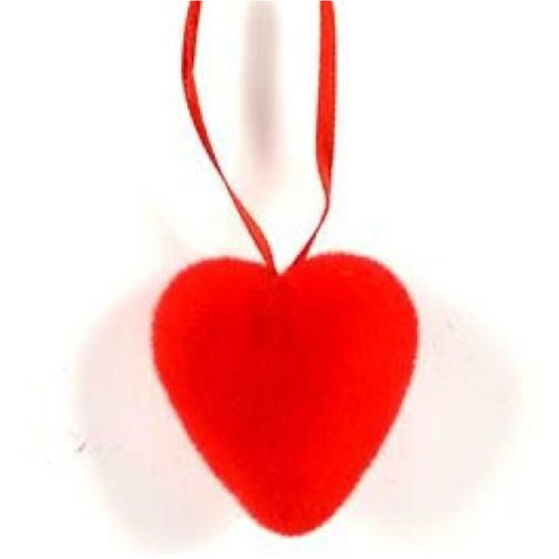 Trade Shop Traesio - Trade Shop - set ab 12 pz. cuoricini cuoricini 4CM 18A010-40K decorations san valentino -