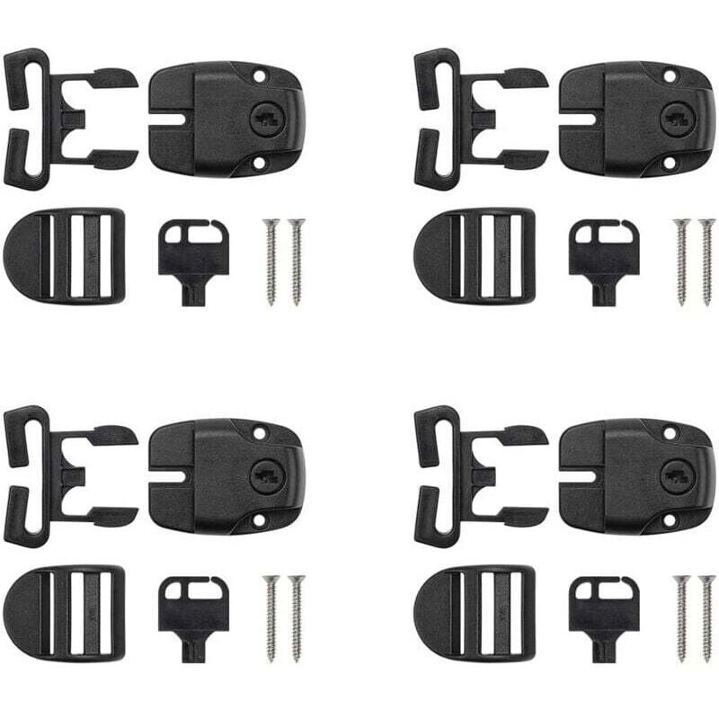 Sets Spa-Abdeckungsclips, Spa-Abdeckungsriegel-Reparatursatz mit Schraubenschlüssel und Schrauben, Zubehör Spa-Abdeckungsriegel für