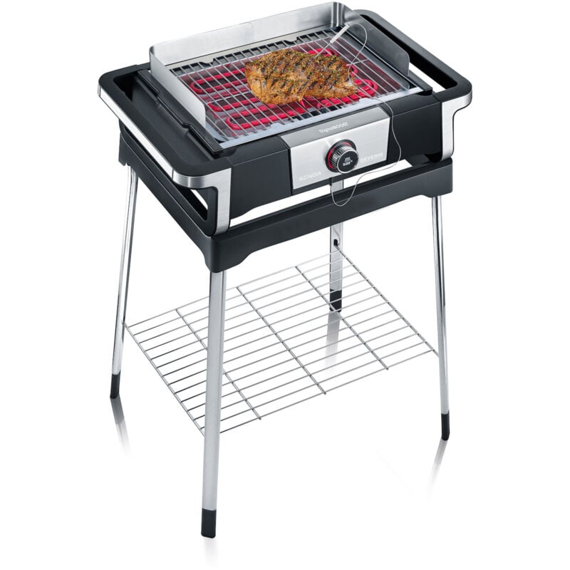 Elektrogrill senoa digital boost s Tischgrill mit Standuntergestell pg 8118 - Severin