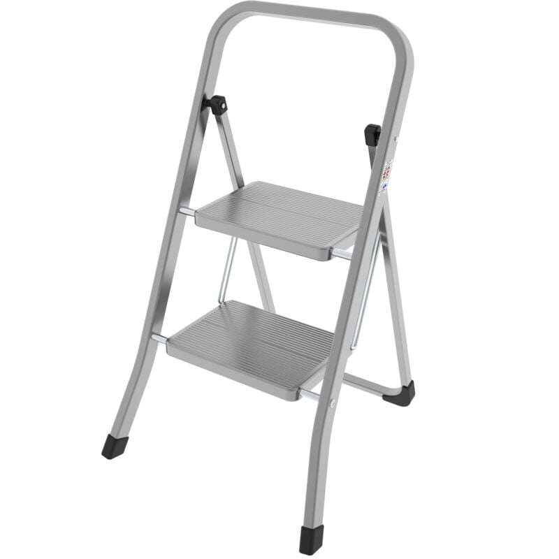 Colombo - Hocker aus Stahl mit 2 platzsparenden Stufen mod.STABILO