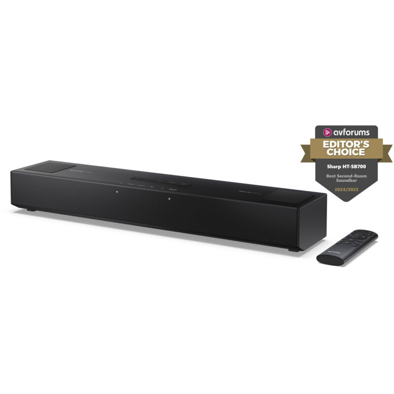 Sharp HT-SB700 Soundbar-Lautsprecher Schwarz 2.0.2 Kanäle 140 W