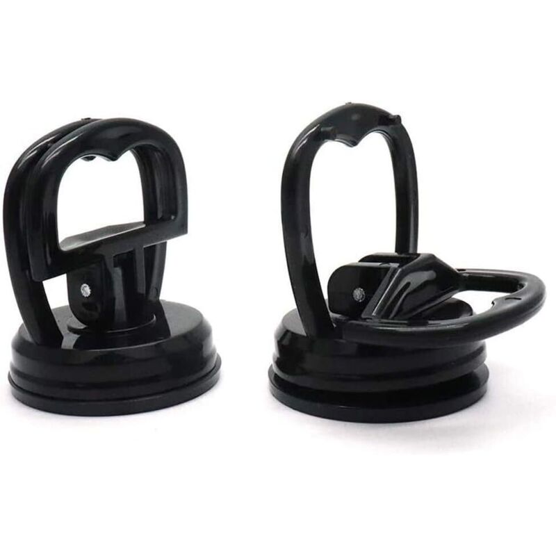 Shining House - Demontage-Öffnungs-Entfernungswerkzeug, robuste Saugnäpfe, 2 Stück, für Handys, Tablets, LCD-Bildschirm-Reparatur (schwarz)