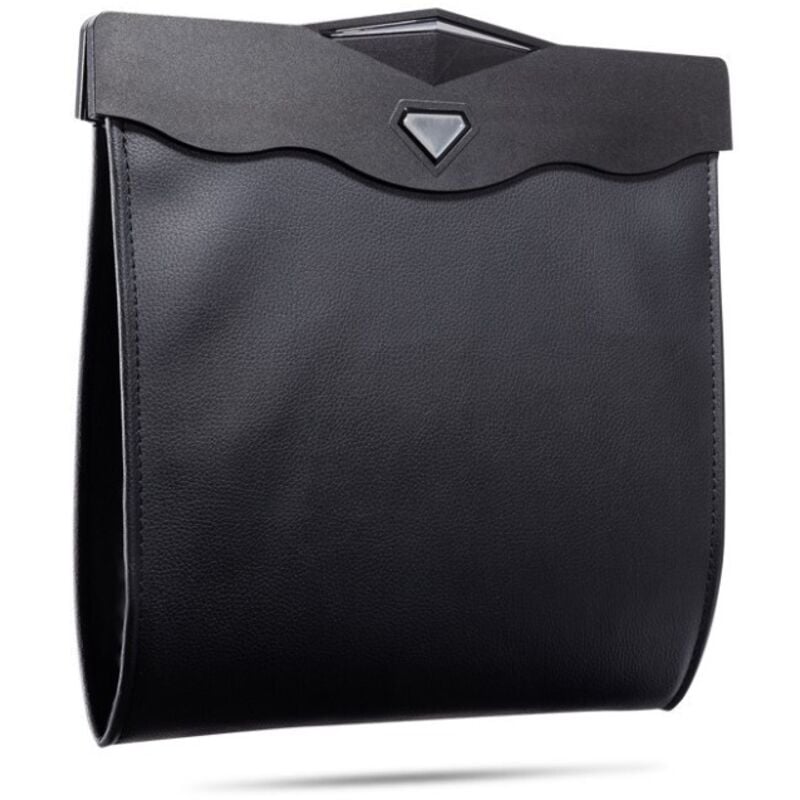 Faltbarer Auto-Mülleimer – magnetische Auto-Mülleimer mit LED-Licht, wasserabweisender Auto-Mülleimer-Halter, wasserdichte Auto-Aufbewahrungstasche,